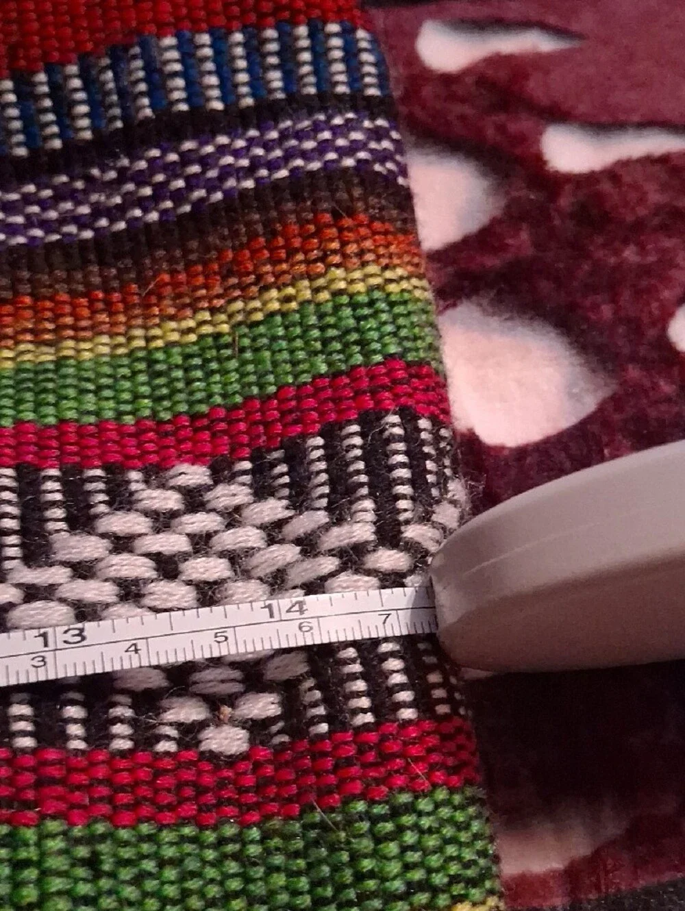 Handwoven Multicolor Striped Backpack - Boho Casual